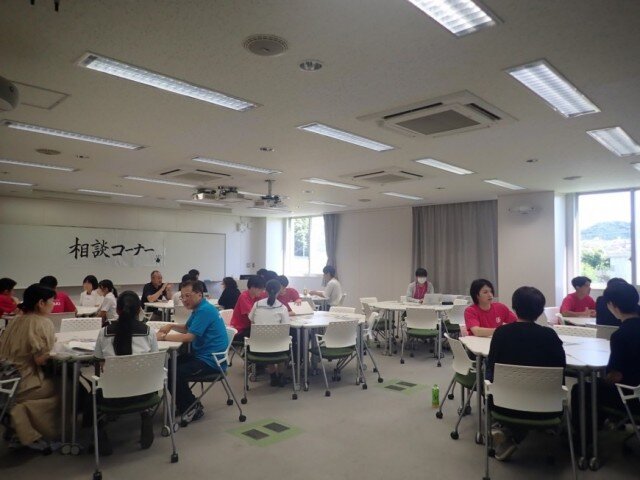 相談コーナーの様子
