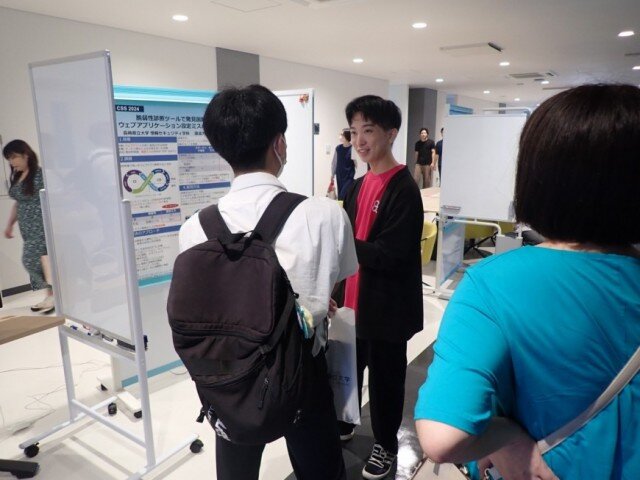 研究室ブースの様子