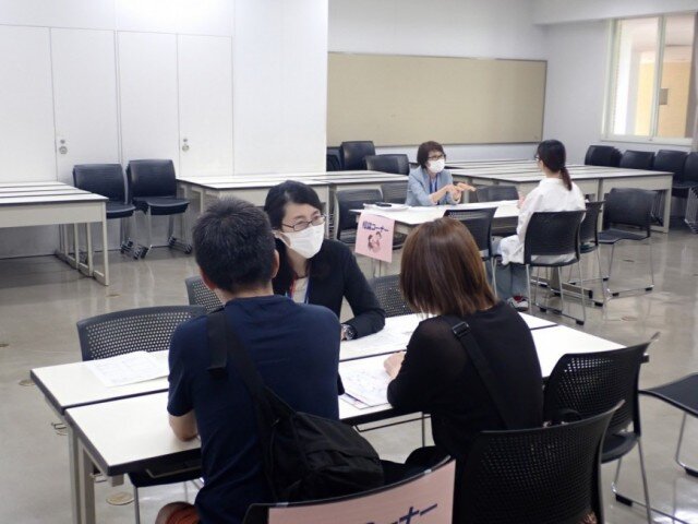 相談コーナーの様子