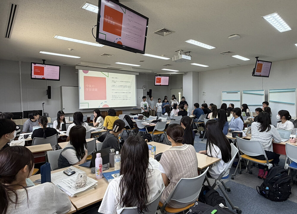 臨時実習の様子