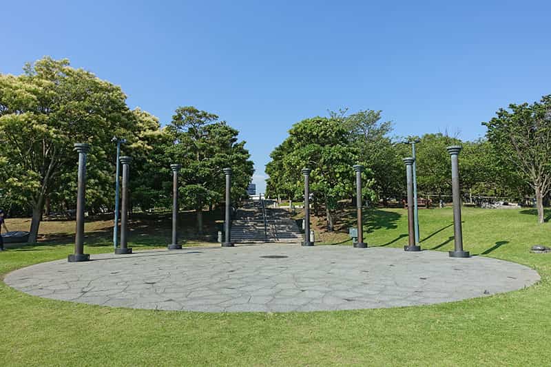水辺の森公園の広場