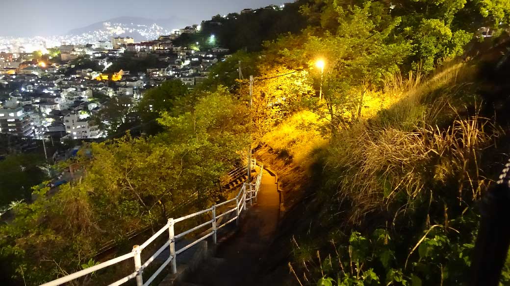 出雲近隣公園の夜景